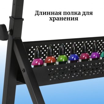 Стол рабочий стеклянный для художников SoulArt, 60х85 см, регулируемый 