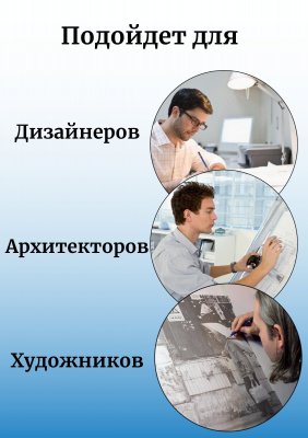 Лампа светодиодная настольная на подставке и струбцине SoulArt, FX310B CRI 90, 10 Вт