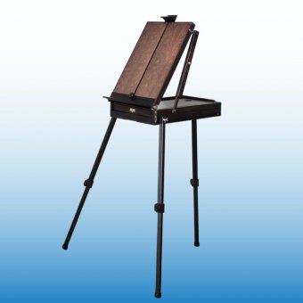 Этюдник SoulArt "Винтаж", алюминий, 55 х 43.5 см H до 180 см, сосна