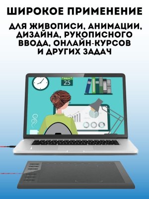 Графический планшет SoulArt, набор для художников 8192 уровня, профессиональный