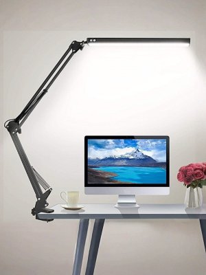 Лампа настольная SoulArt FX310B, светодиодная, мощность 10Вт, чёрная