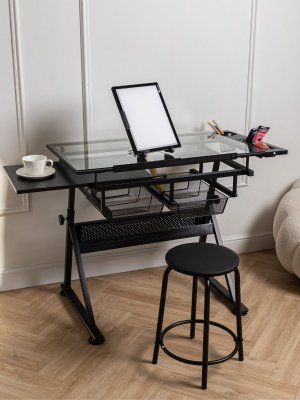 Световой планшет беспроводной SoulArt "Профи Плюс" А4 + подставка для планшета