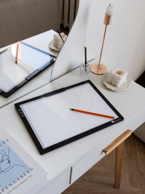 Световой планшет беспроводной SoulArt "Профи Плюс" А4 + подставка для планшета