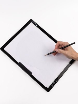 Световой планшет беспроводной SoulArt "Профи Плюс" А4 + подставка для планшета