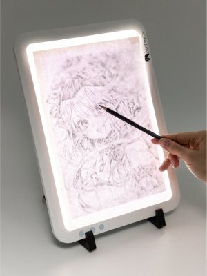 Световой планшет беспроводной SoulArt А4 "Премиум" + подставка для планшета