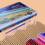 Акварельные карандаши SoulArt Fine Aqua, 72 шт, в подарочной упаковке