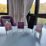 Подарочный набор Мини Мольберт 2 шт и Мини Холст 4 шт SoulArt 