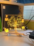 Световая доска для рисования 15 х 15 см SoulArt Mini