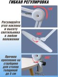 Лампа настольная светодиодная на струбцине, бестеневая 24 Вт SoulArt