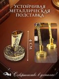 Перьевая ручка, набор для каллиграфии с чернилами и подставкой, зеленое перо SoulArt 228561