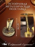 Перьевая ручка, набор для каллиграфии с чернилами и подставкой, черное перо SoulArt 228736