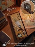 Перьевая ручка, набор для каллиграфии с чернилами, белое перо SoulArt 228743
