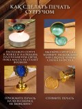 Перьевая ручка, набор для каллиграфии с чернилами и подставкой, зеленое перо SoulArt 228754